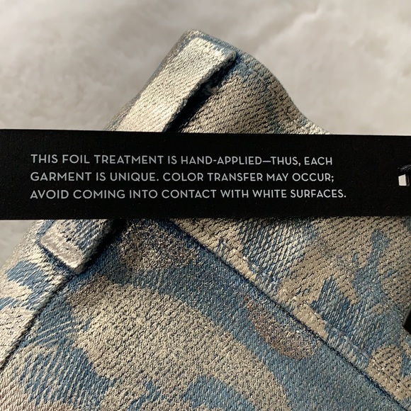 🌟NWT J BRAND MARIA JEANS IN BAROQUE FOIL - Picture 9 of 15